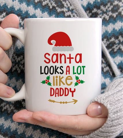 Cana - Santa looks like Daddy