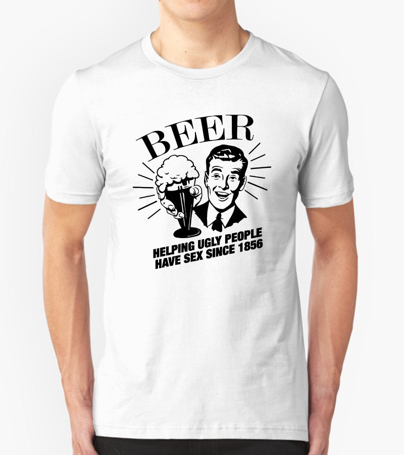 Tricou - Beer helping ugly